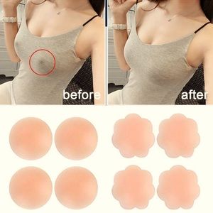 2/$28 ROUND Nipple Covers Silicone Reusable